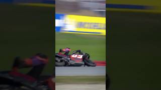 Jorge Martin 89 Crash Tes Aprilia 2025 jorgemartin mm93 peccobagnaia [upl. by Ecyrb436]