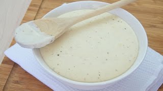 How to Make Bechamel Sauce  Easy Homemade Bechamel White Sauce Recipe [upl. by Laehctim]