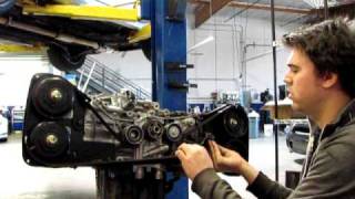 Subaru timing belt installation [upl. by Micah]