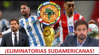 PARAGUAY VS ARGENTINA en eliminatorias MUNDIALISTAS 2010  2014  2018 y 2022 [upl. by Essirahs]