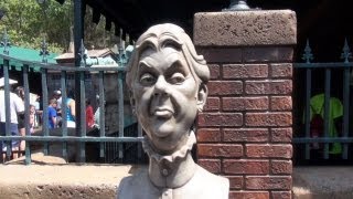 Disneys Haunted Mansion Interactive Musical Cemetery Queue Magic Kingdom Disney World Graveyard HD [upl. by Wiese]