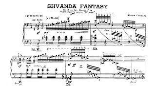 WeinbergerChasins  Shvanda Fantasy AudioSheet Pizarro [upl. by Lyrem237]