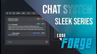 Advanced CHAT with SETTINGS UI  FiveM Script STANDALONE [upl. by Thatcher]