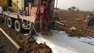 How To Borewell Drilling 10 Easy Steps  Borewells Video  Borewell drilling in world [upl. by Jammin186]