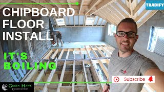 HOW TO LAY CHIPBOARD FLOORING [upl. by Cheng]