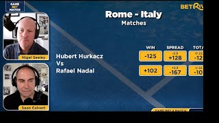 Italian Open Predictions Nadal vs Hurkacz Tops Saturdays Slate [upl. by Tenaej]