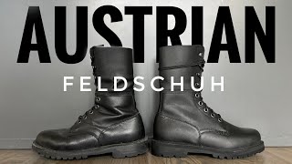 Austrian Field Shoe Review  KommandoStorecom [upl. by Vincenty400]