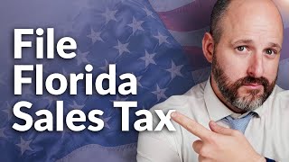 Florida Sales Tax Filing for Beginners [upl. by Nonnahsed]