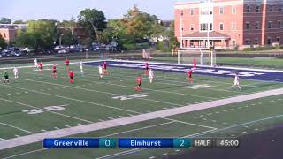 2017 09 01 Elmhurst College Mens Soccer [upl. by Vivl]