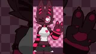 DA GE MEI 🦊💖🖤 Animation Meme shorts [upl. by Dunham]