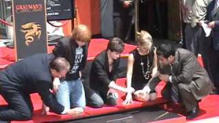 Dan Radcliffe Emma Watson amp Rupert Grint Hand Foot and Wand Ceremony [upl. by Pet497]