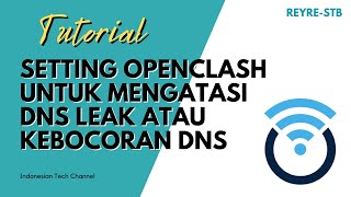 DNS LEAK Teratasi dengan settingan OpenClash OpenWrt  REYRESTB [upl. by Nevad]