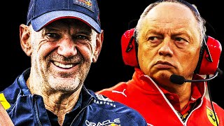 Newey To Ferrari DONE F1 NEWS [upl. by Yetsirhc698]