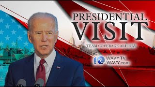 WATCH LIVE President Biden in Virginia Beach [upl. by Joete]