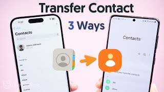 3 Ways How to Transfer Contact from iPhone to Android [upl. by Lyckman]