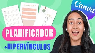 Cómo crear un PLANIFICADOR en Canva  Tutorial FÁCIL [upl. by Perzan166]