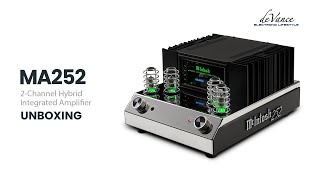 McIntosh MA252 Unboxing [upl. by Merri]