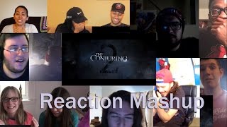 The Conjuring 2 Main Trailer REACTION MASHUP [upl. by Aneehsal]