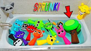 All INCREDIBOX SPRUNKI Mr Tree Bath Party SPRUNKI [upl. by Amsirp]