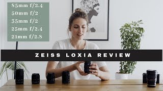 Zeiss Loxia Lenses Review by a Wedding Videographer [upl. by Modern792]