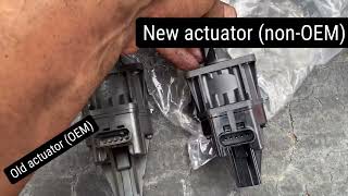 BMW 328i  Wastegate Actuator replacement  P1920 code Fix Drivetrain Malfunction f30 DIY [upl. by Sitoeht]