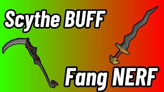 OSRS  Scythe BUFF  Fang NERF is here [upl. by Nnaihs]