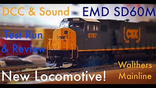 EMD SD60M in HO Scale Product amp Review [upl. by Groeg]