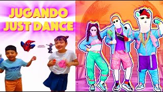 BAILANDO JUST DANCE CON MI HERMANO 🦖 [upl. by Nidia]