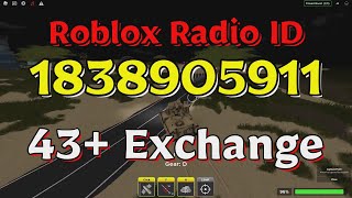 Exchange Roblox Radio CodesIDs [upl. by Adiraf]