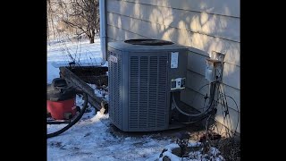 2005 Lennox Elite Air conditioner Cleaning 2ton [upl. by Aznarepse]