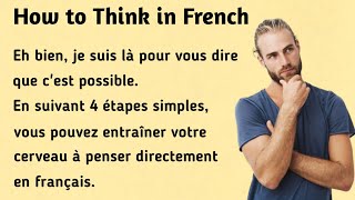 Comment penser en français Conseils faciles । How to think in French easy Tips । Learn French [upl. by Vivienne948]