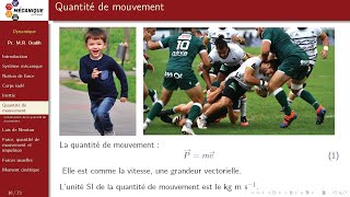 Quantité de mouvement [upl. by Rumery208]