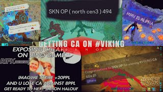 ARK PS5 PVP I Getting CA against TeamerCheater MMV×LD l SKN OP VIKING LORDS KNIGHT [upl. by Nolra516]