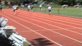 Cambridgeshire County Championship 2012 U17M 200m Final [upl. by Nahtanaoj]