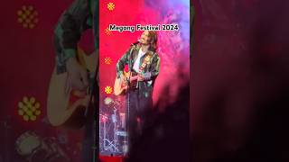 Gajendra Verma performs at Megong Festival 2024 West Garo Hills Meghalaya gajendraverma viral [upl. by Nashoma]