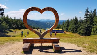 Der TEUFELSBERG  Čertova hora  HARRACHOV Harrachsdorf im Riesengebirge Böhmen  Tschechien 2022 [upl. by Gates807]