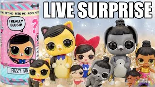 LOL Surprise INTERACTIVE LIVE PETS  LOL Live Surprise Review  Bunny Hun  Fuzzy Fan Unboxing [upl. by Malvin]