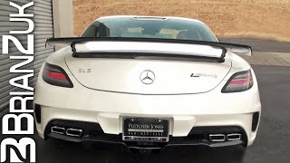 Mercedes SLS AMG Black Series Start and Rev [upl. by Nomyaw889]