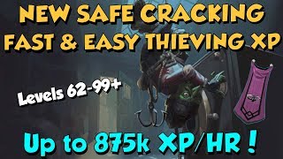 updated guide in description Safe Cracking Fast Thieving XP  Level 62 Runescape 3 [upl. by Buckingham]