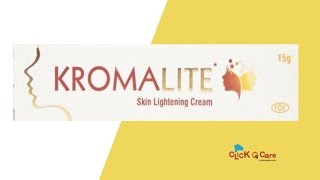 Kromalite Skin Lightening Cream On ClickOnCare [upl. by Lilah132]