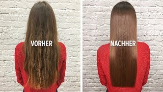 Mit diesen einfachen Mitteln wurden meine Haare glatt und seidig [upl. by Alrahc]