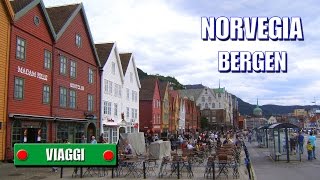 NORVEGIA  Bergen  In giro per la città  di Sergio Colombini [upl. by Saire747]