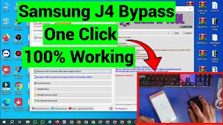 Samsung J400F J4 Frp Bypass Unlock  SamFw Tool One Click  Google Account Bypass  Gmail Account [upl. by Uliram]