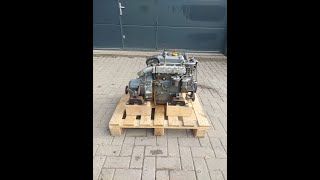 Yanmar 3HM 27pk scheepsmotor met keerkoppeling [upl. by Iclehc]