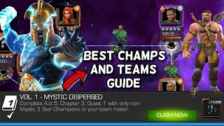 Mystic Dispersed  Best Champs and Teams  Carinas Challenge Guide  Marvel Contest of Champions [upl. by Dominic421]