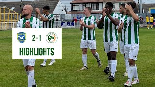 MATCH HIGHLIGHTS  Canvey Island 21 MK Irish  310824 [upl. by Budworth449]