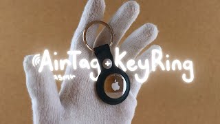 Airtag  FineWoven Key Ring  UNBOXING asmr  Dark Green [upl. by Surbeck]