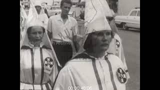 Ku Klux Klan March in Alabama 1965  Film 1091061 [upl. by Gayn]