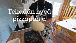 Täydellinen pizzapohja  Pizzaa Oonilla osa 13 [upl. by Gambrell]