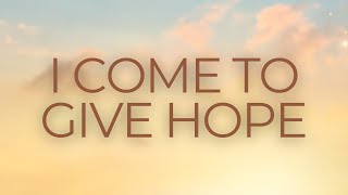 Sunday Morning Service  I Come To Give Hope  October 6th  2024 [upl. by Cassell237]